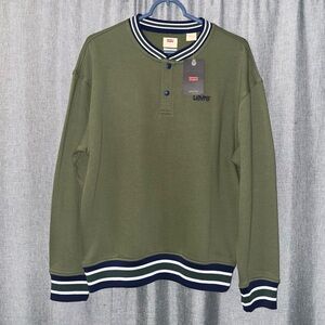 Levi’s Snap Crewneck Sweatshirt